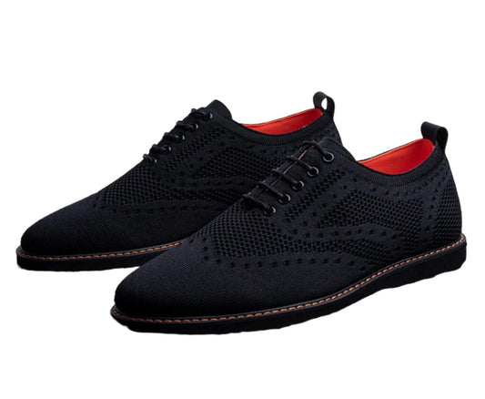 TAYNO PARAGON CASUAL WINGTIP OXFORD SNEAKER BLACK